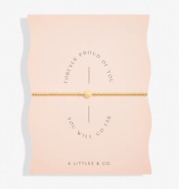A Littles & Co. Share Happiness Forever Proud of You Bracelet