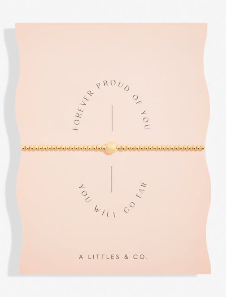 A Littles & Co. Share Happiness Forever Proud of You Bracelet