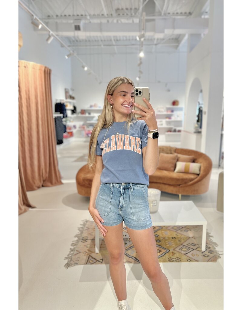 kissed apparel Delaware Varsity Tee