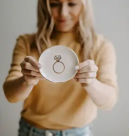 Sweet Water Decor Engagement Ring Jewelry Dish