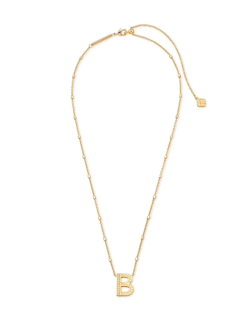 Kendra Scott Letter B Pendant Necklace Gold