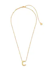 Kendra Scott Letter C Pendant Necklace Gold
