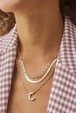Kendra Scott Letter C Pendant Necklace Gold