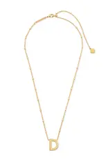 Kendra Scott Letter D Pendant Necklace Gold