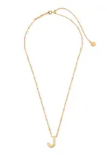 Kendra Scott Letter J Pendant Necklace Gold