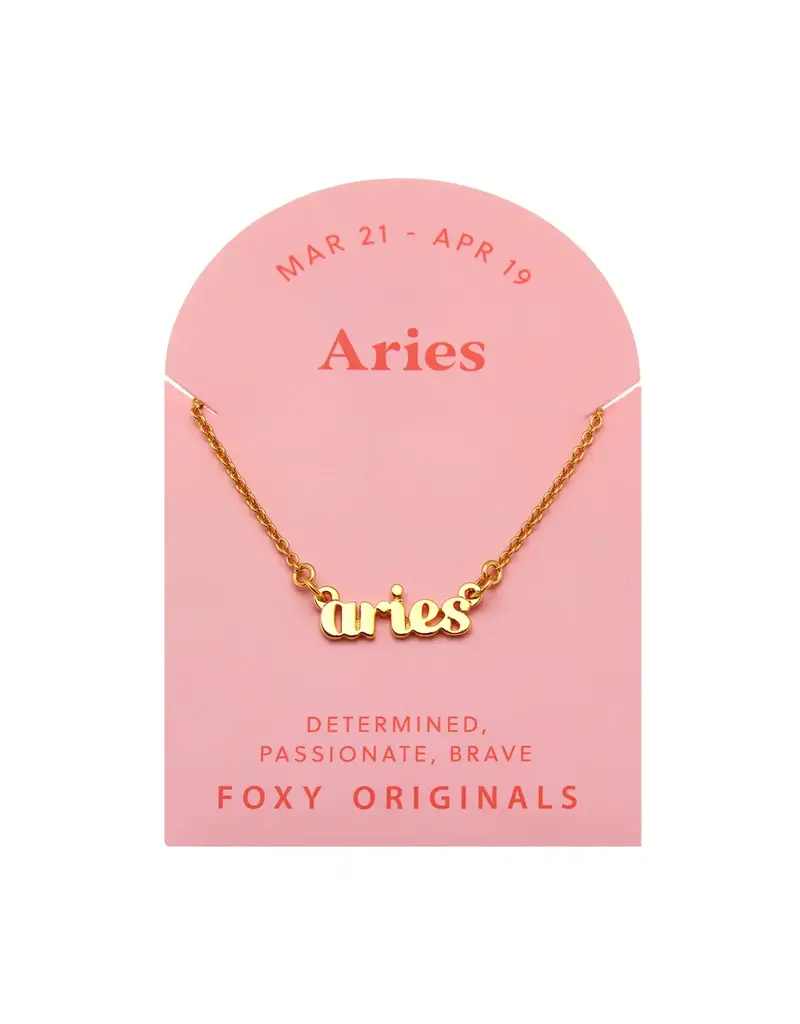 Foxy Originals Zodiac Aries Necklace