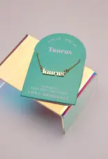 Foxy Originals Zodiac Taurus Necklace