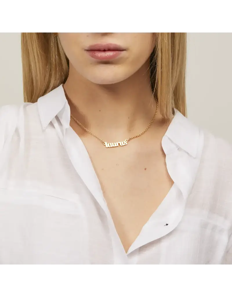 Foxy Originals Zodiac Taurus Necklace
