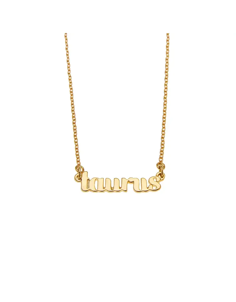 Foxy Originals Zodiac Taurus Necklace