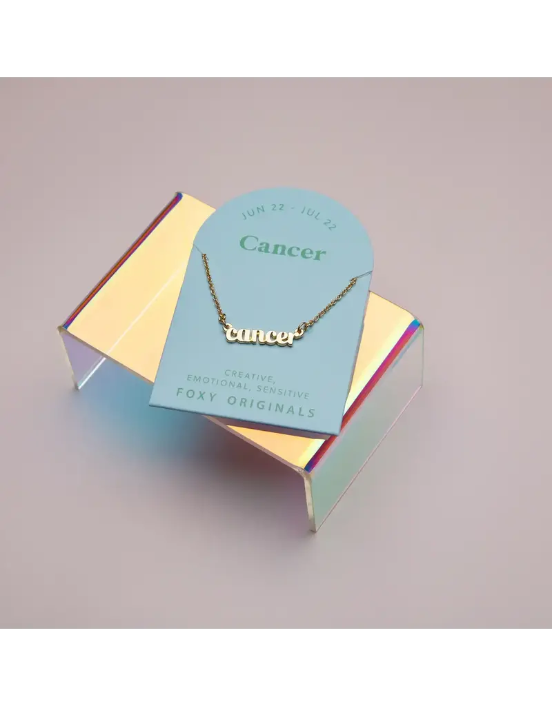Foxy Originals Zodiac Cancer Necklace