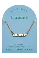 Foxy Originals Zodiac Cancer Necklace