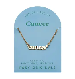 Foxy Originals Zodiac Cancer Necklace