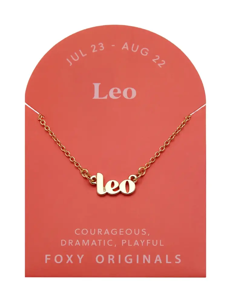 Foxy Originals Zodiac Leo Necklace
