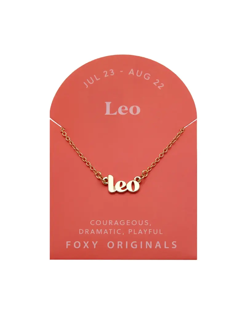 Foxy Originals Zodiac Leo Necklace