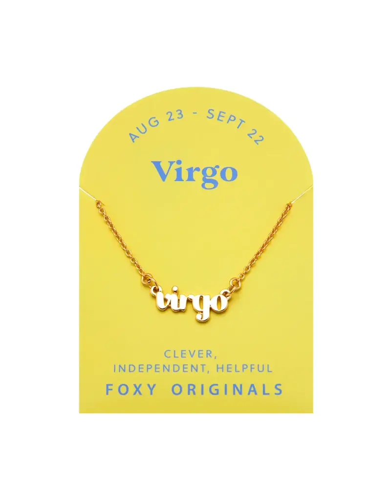 Foxy Originals Zodiac Virgo Necklace