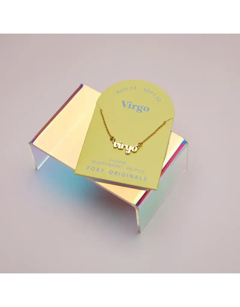 Foxy Originals Zodiac Virgo Necklace