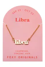 Foxy Originals Zodiac Libra Necklace Foxy Originals Zodiac Libra Necklace