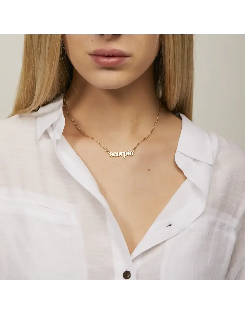 Foxy Originals Zodiac Scorpio Necklace