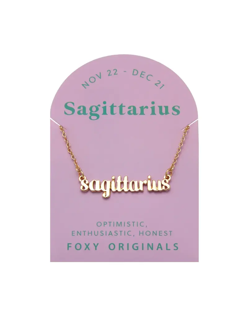 Foxy Originals Zodiac Sagittarius Necklace