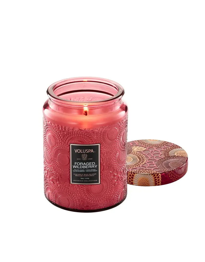 Voluspa Foraged Wildberry 18oz. Large Jar