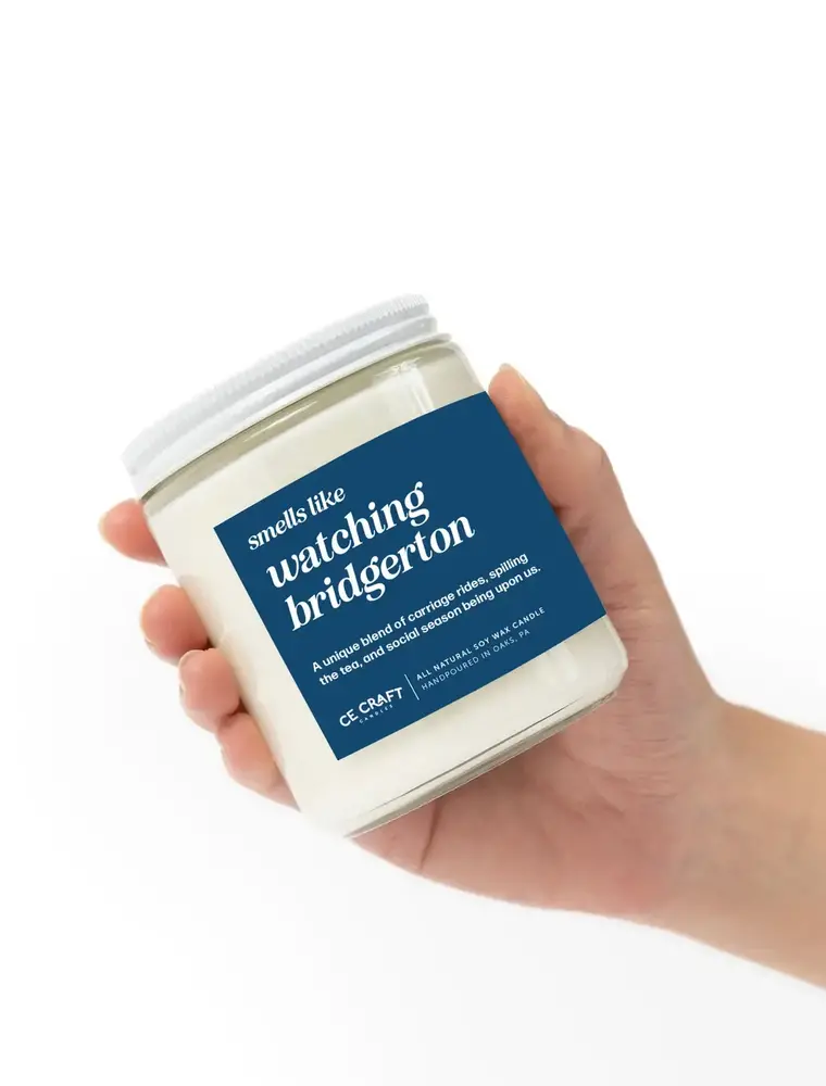 CE Craft Co Smells like Watching Bridgerton Soy Wax Candle