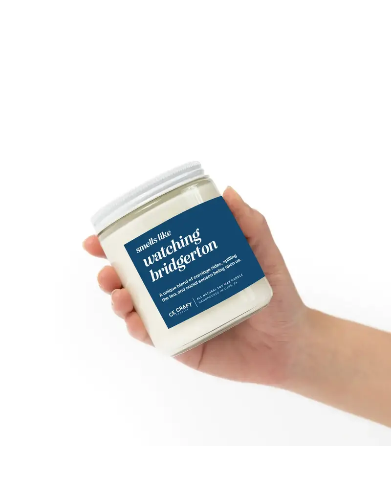 CE Craft Co Smells like Watching Bridgerton Soy Wax Candle