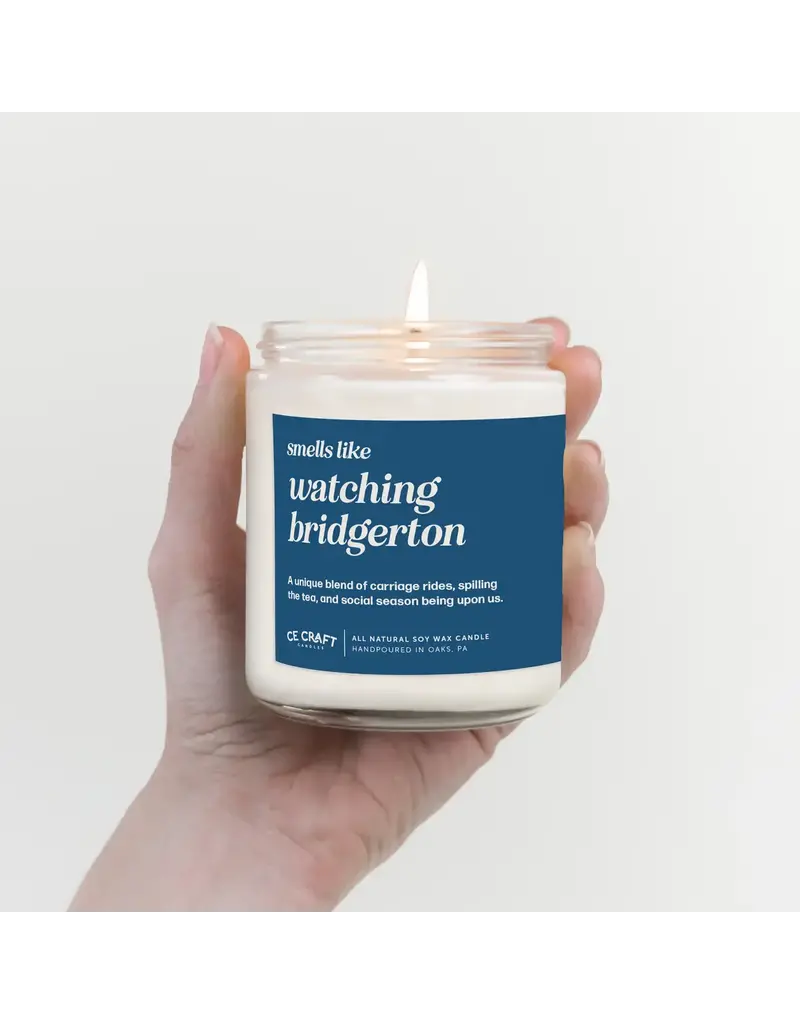 CE Craft Co Smells like Watching Bridgerton Soy Wax Candle