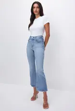 Good American Good Legs Crop Mini Boot Jeans