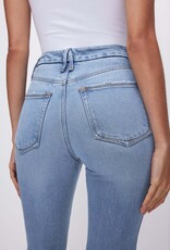 Good American Good Legs Crop Mini Boot Jeans