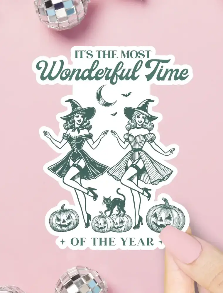 shopsoursweetener Most Wonderful Time of the Year Sticker