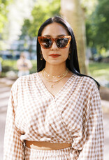 Sadie & Sage Souvenirs Surplice Top