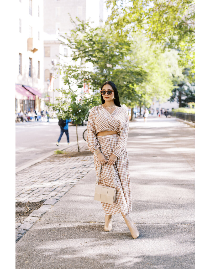 Sadie & Sage Souvenirs Surplice Top
