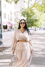 Sadie & Sage Souvenirs Surplice Top