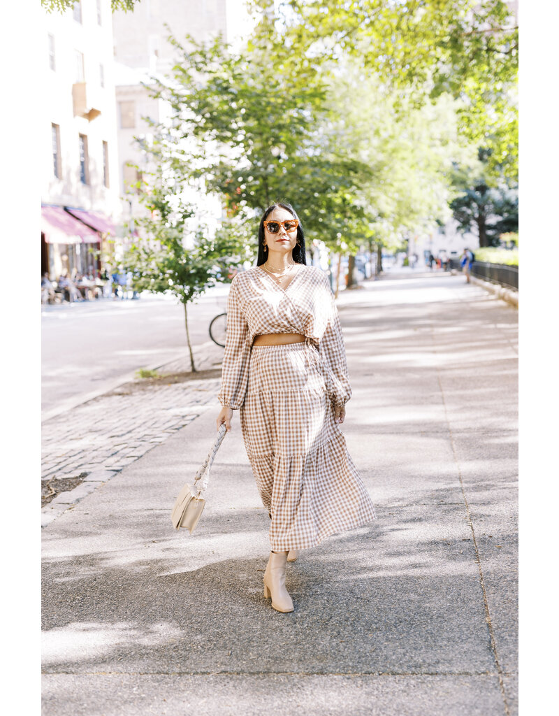 Sadie & Sage Souvenirs Surplice Top