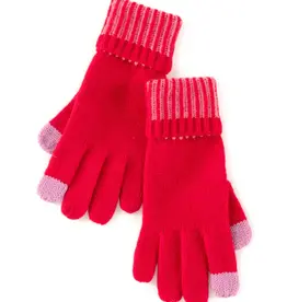 Shiraleah Christie Touchscreen Gloves (red)