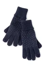 Shiraleah Natalia Touchscreen Gloves (navy)
