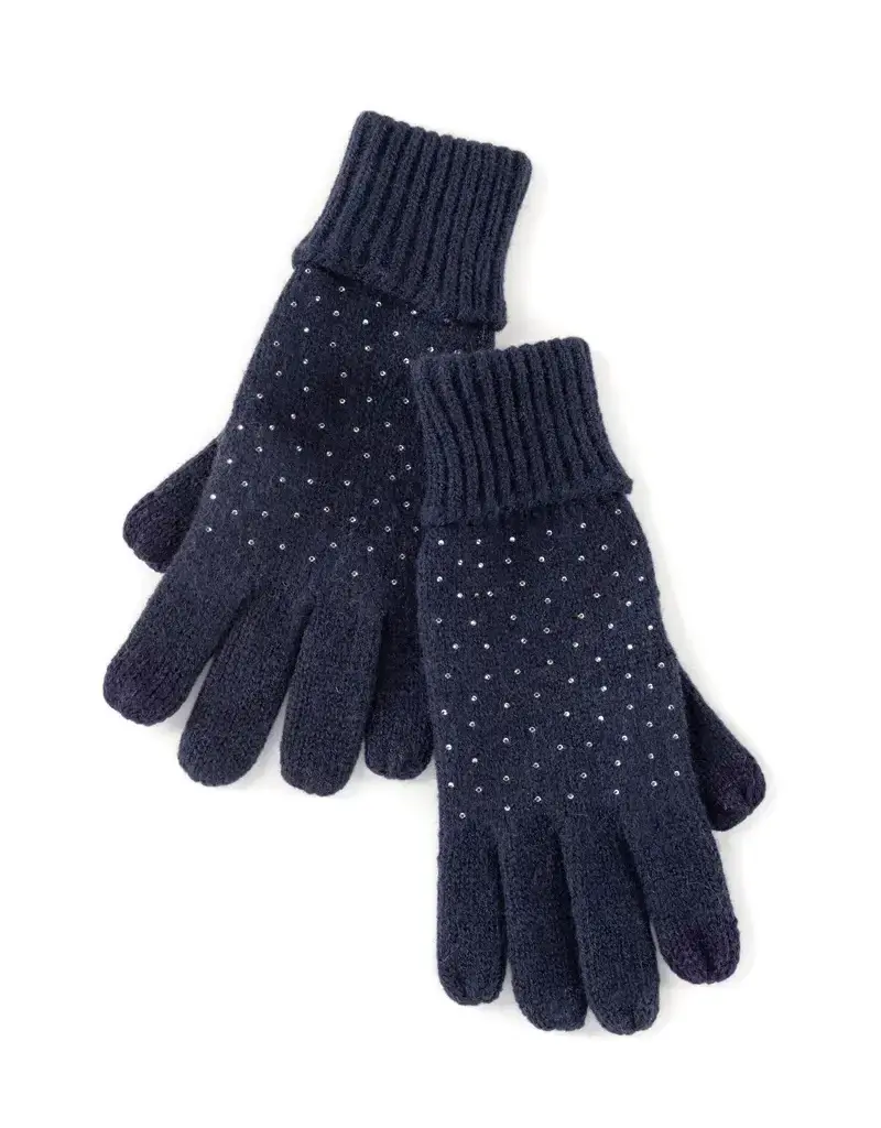 Shiraleah Natalia Touchscreen Gloves (navy)