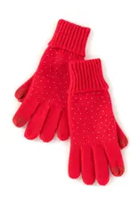 Shiraleah Natalia Touchscreen Gloves (red)