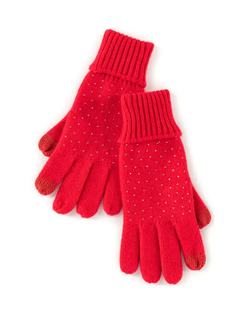Shiraleah Natalia Touchscreen Gloves (red)