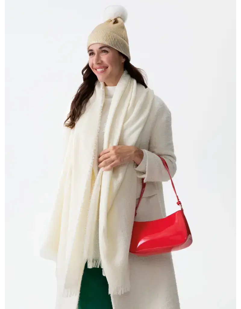 Shiraleah Belle Scarf (ivory)