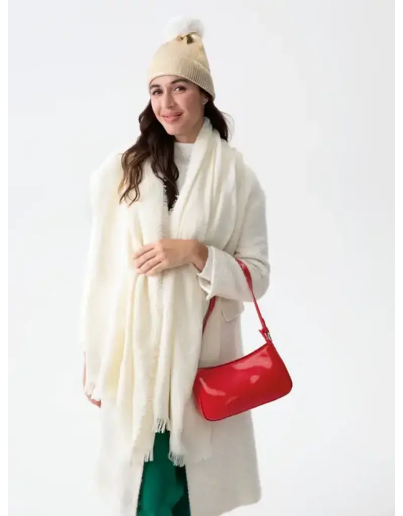 Shiraleah Belle Scarf (ivory)