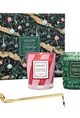 Voluspa Light up the Holidays Classic Duo with Wick Trimmer