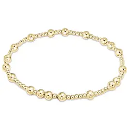 ENEWTON Hope Unwritten 4MM bead Bracelet Gold