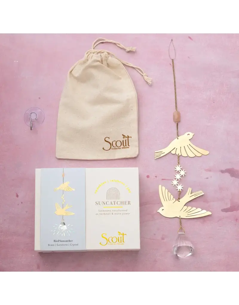 Scout Curated Wears Suncatcher Bird & Sun/Stone