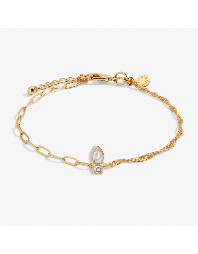 A Littles & Co. Stacks of Style Gold Organic Shape Set of 2 Bracelets