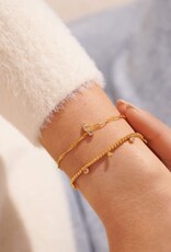 A Littles & Co. Stacks of Style Gold Organic Shape Set of 2 Bracelets