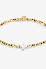 A Littles & Co. A Little Faith Hope Courage Silver Bracelet