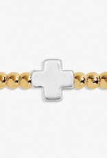 A Littles & Co. A Little Faith Hope Courage Silver Bracelet