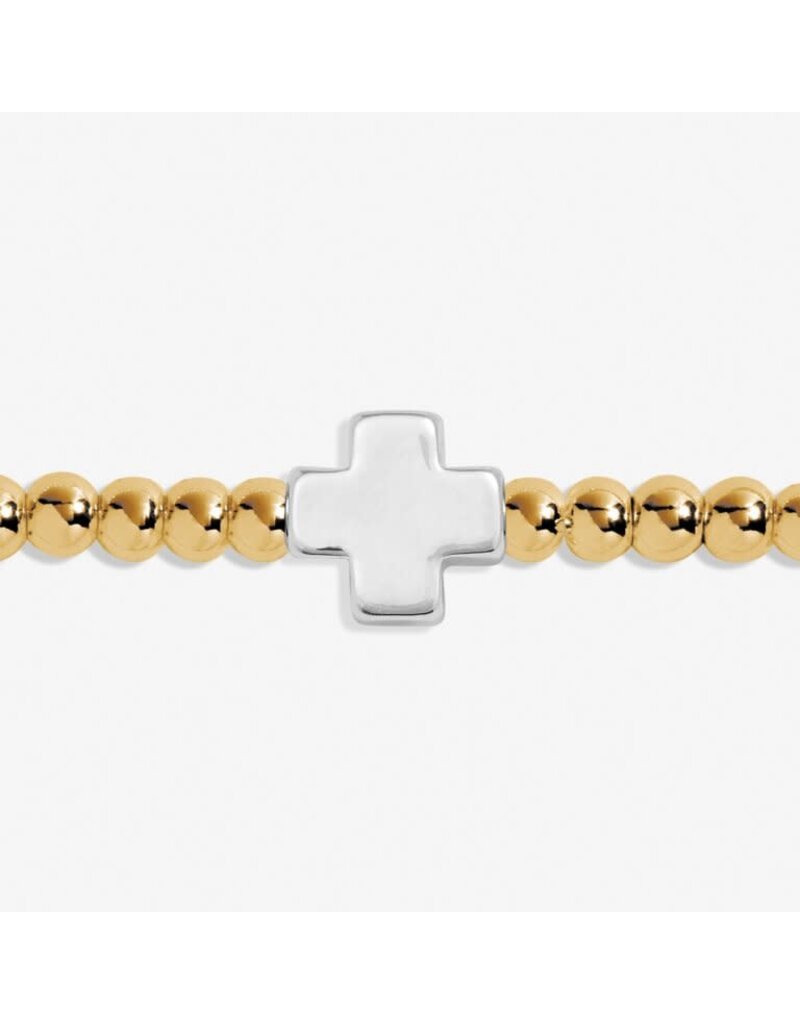 A Littles & Co. A Little Faith Hope Courage Silver Bracelet