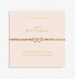 A Littles & Co. Forever Yours Happy Birthday Bracelet